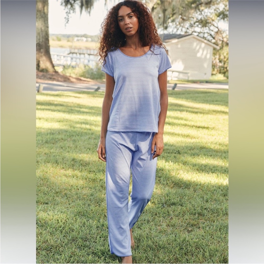 Lake Pima Short-Long Pajama Set in Hydrangea SZ XS NEW